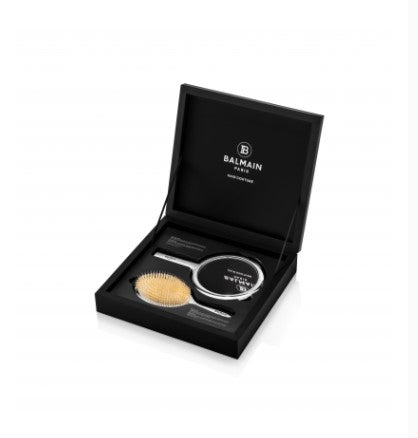 Balmain Limited Edition SpaBrush Silver Mirror box 限量版 SpaBrush 銀色鏡盒